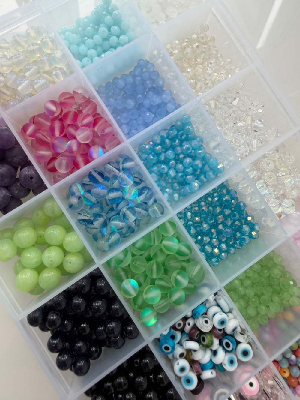 Assorted Craft Beads – 24 Types - Picture 4 of 9